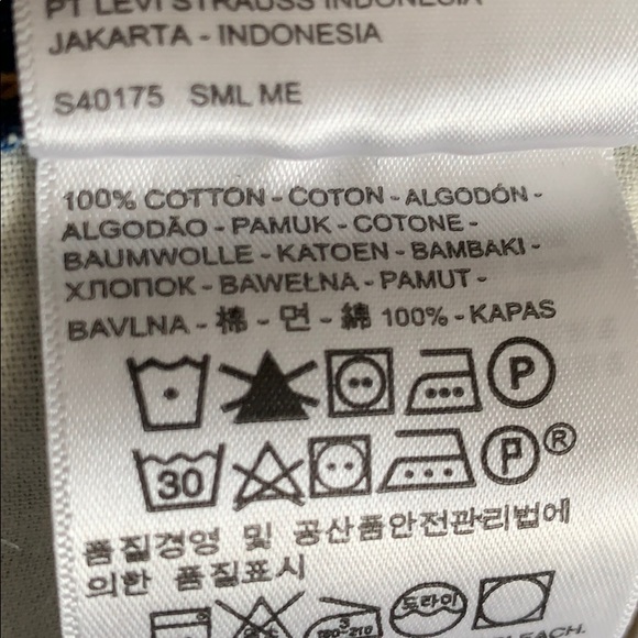 LEVI STRAUSS 501 ORIGINAL STRAIGHT LEG JEANS 36X30 - Picture 8 of 8